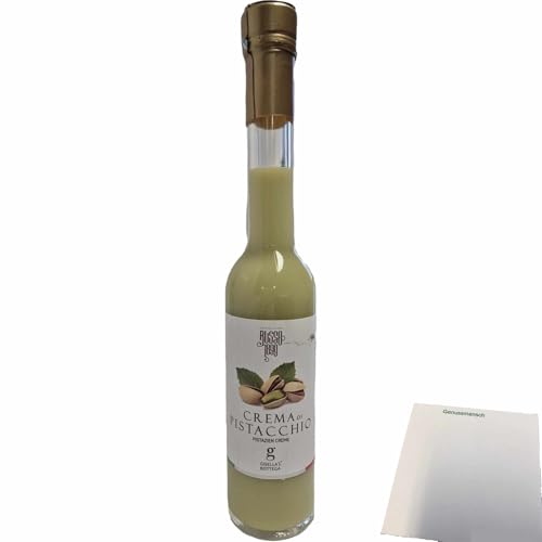 usy Bundle für Russo Crema di Pistacchi Pistaziencreme Likör (200ml Flasche) + usy Block von usy