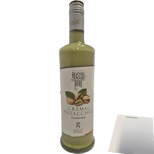 usy Bundle für Russo Crema di Pistacchi Pistaziencreme Likör (500ml Flasche) + usy Block von usy