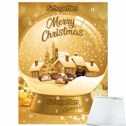 usy Bundle für Schogetten Specials Adventskalender Vegan (199g Packung) + usy Block von usy