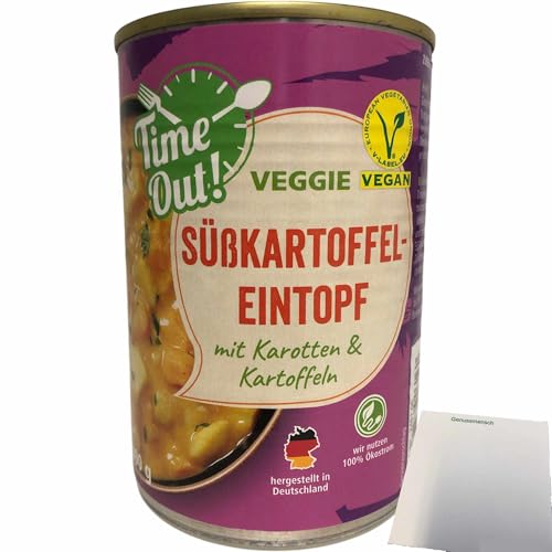 usy Bundle für Time Out Süßkartoffeleintopf (400g Dose) + usy Block von usy