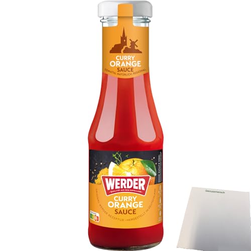 usy Bundle für Werder Curry Orange Sauce (250ml Flasche) + usy Block von usy