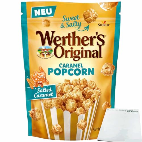 usy Bundle für Werthers Original Popcorn Salted Caramel (140g Beutel) + usy Block von usy