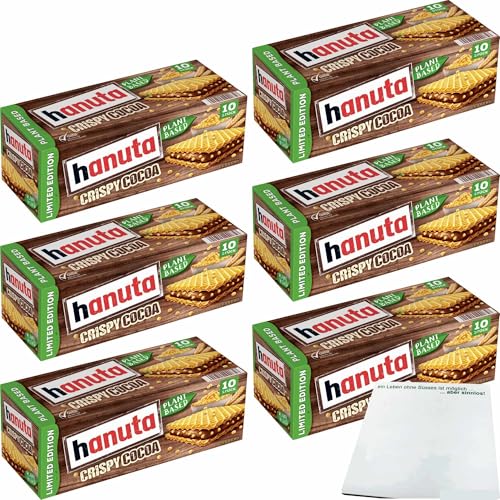 usy Bundle für hanuta plant based Crispy Cocoa 6er Pack (6x220g Packung) + usy Block von usy