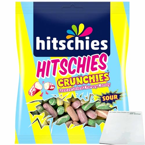 usy Bundle für hitschies Crunchies Sour Mix (75g Beutel) + usy Block von usy