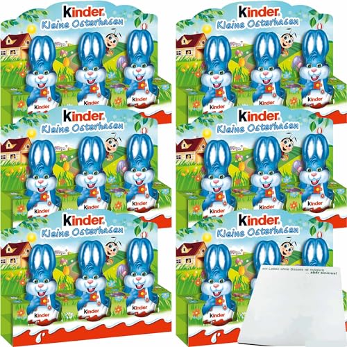 usy Bundle für kinder Kleine Osterhasen 6er Pack (6x45g mit je 3 kleinen Hasen) + usy Block von usy