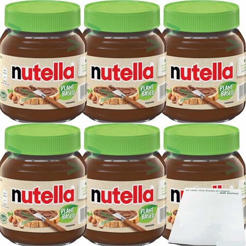 usy Bundle für nutella plant based vegan 6er Pack (6x350g Glas) + usy Block von usy