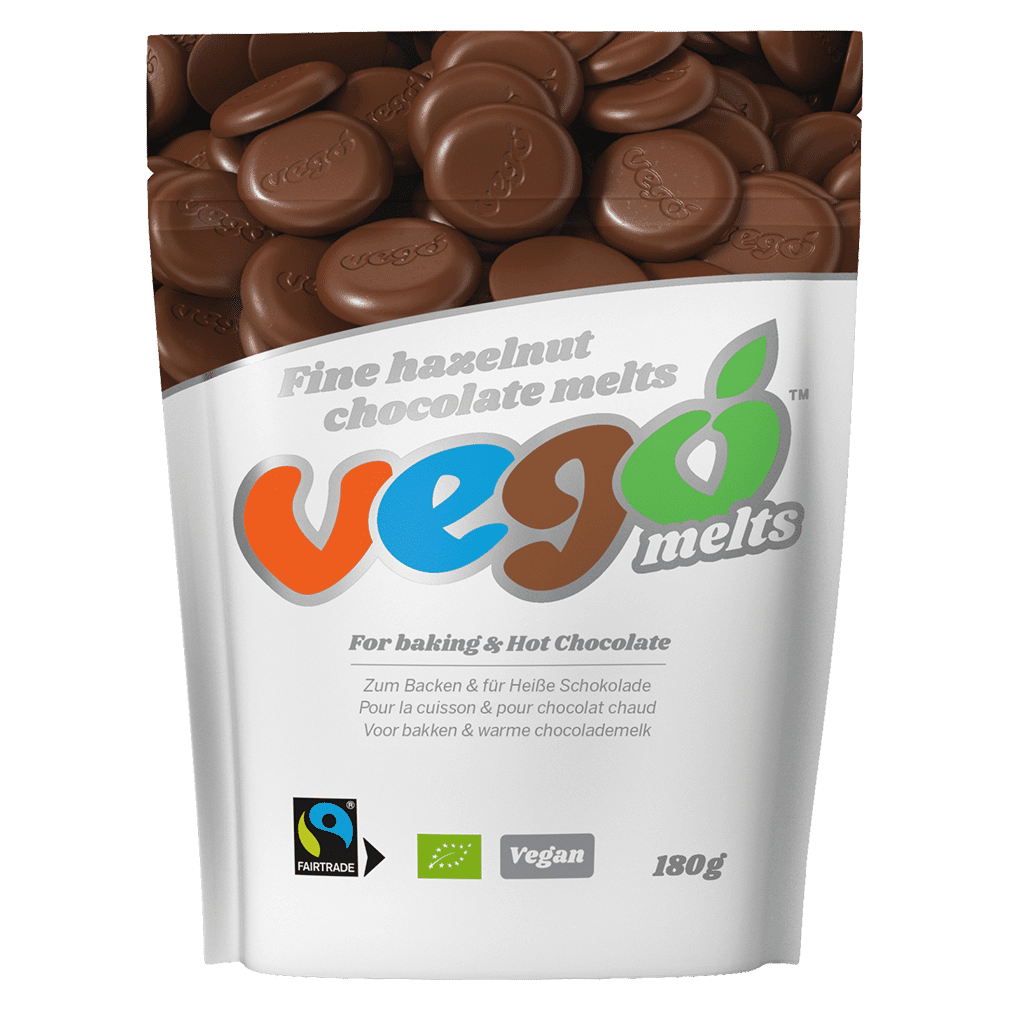 Bio Fine Hazelnut Chocolate Melts von vego