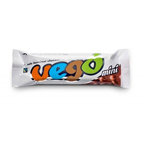 Vego | Mini Whole Hazel Chocolate Bar | 9 x 65g von vego