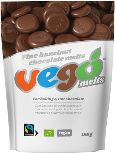 Vego Fine Hazelnut Chocolate Melts 6 x 180 gr von vego