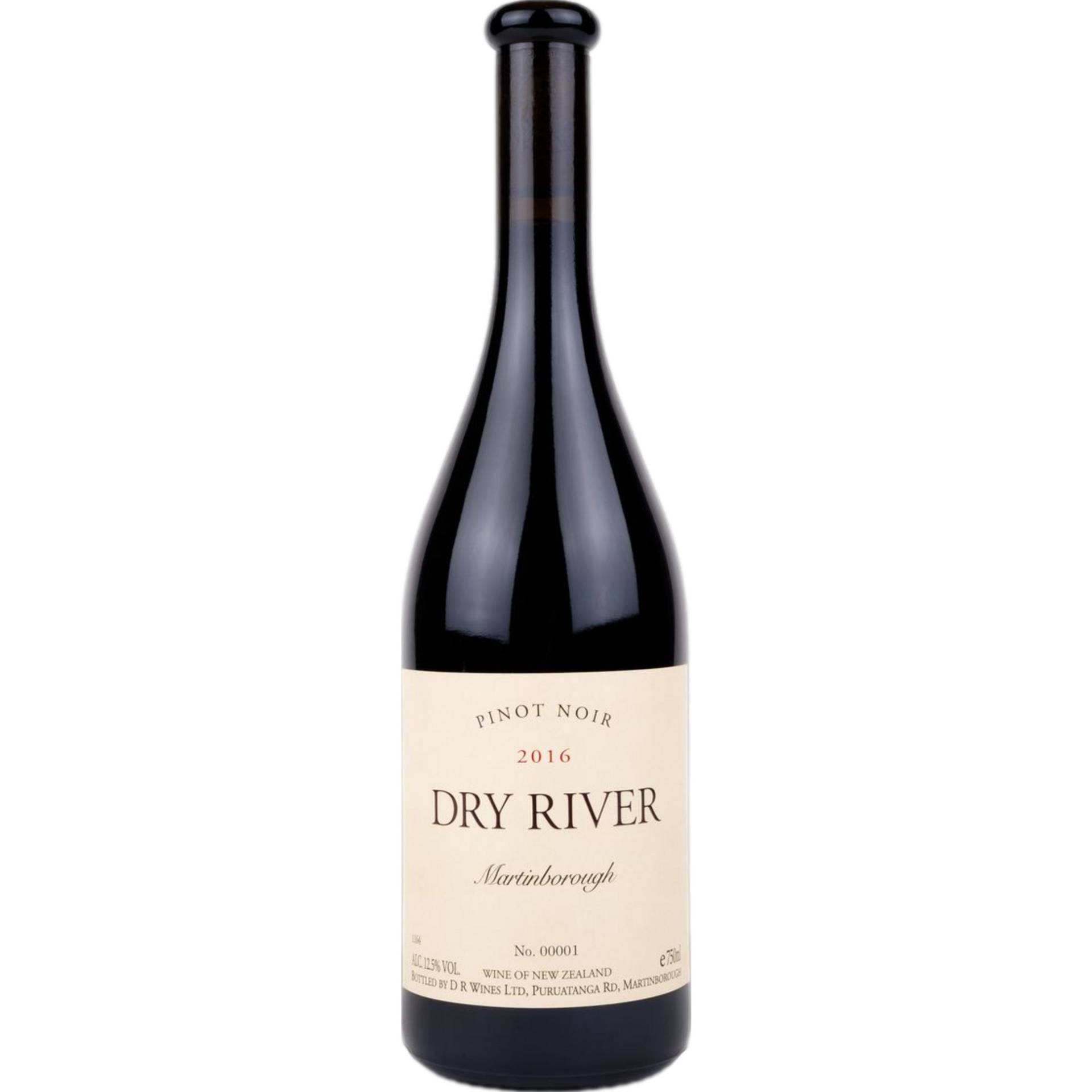 Dry River Wairarapa Pinot Noir, Wairarapa, Wairarapa, 2016, Rotwein von vinabonus GmbH - Simmedenweg 40 34134 Kassel - DE