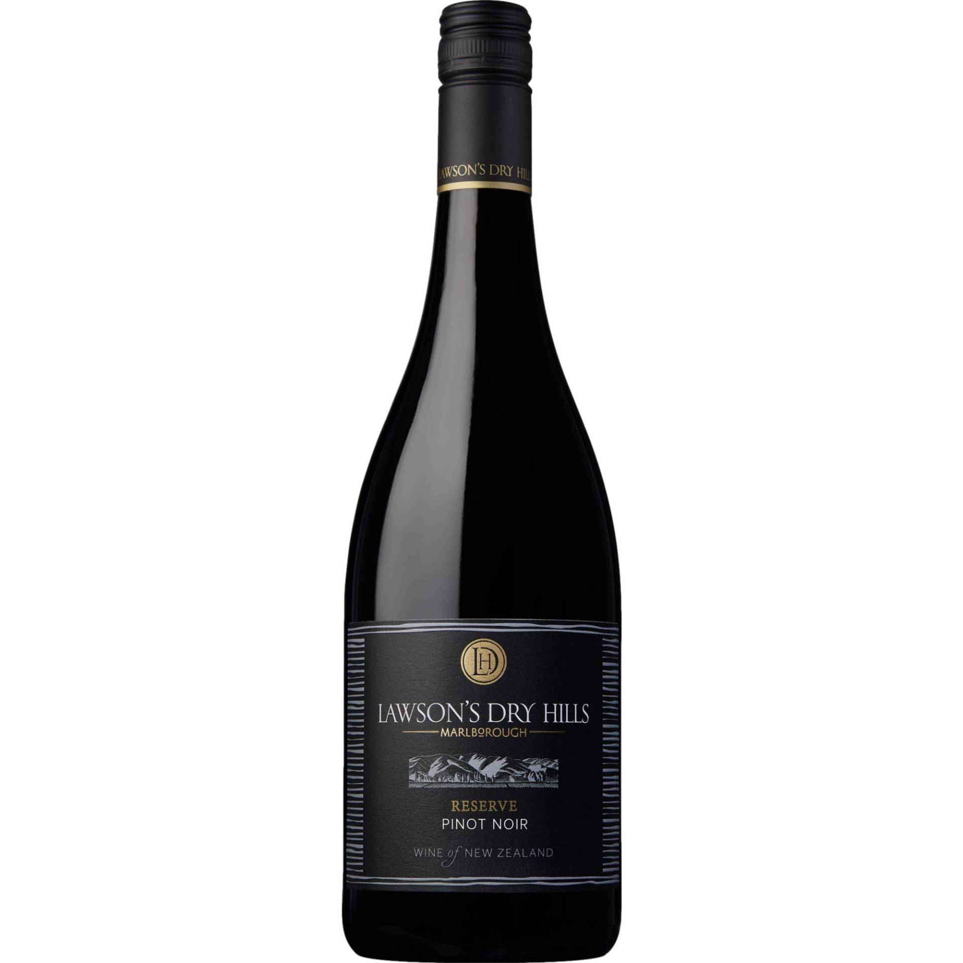 Lawson's Dry Hills Pinot Noir Reserve, Marlborough, Marlborough, 2020, Rotwein von vinabonus GmbH - Simmedenweg 40 34134 Kassel - DE