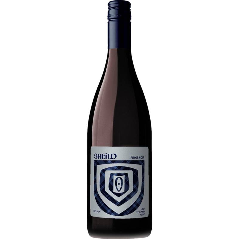 Sheild Pinot Noir, Nelson, Nelson, 2023, Rotwein von vinabonus GmbH - Simmedenweg 40 34134 Kassel - DE