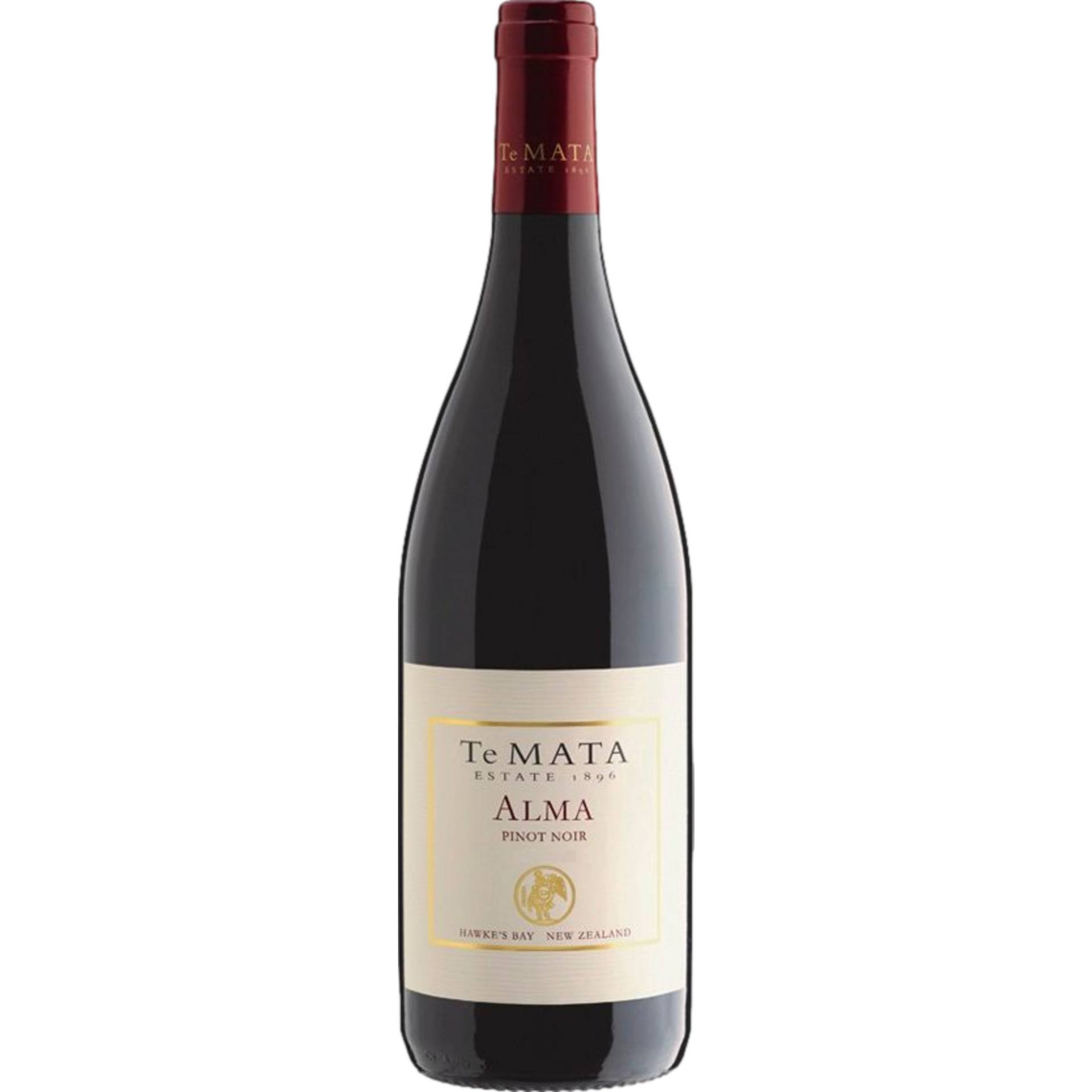 Te Mata Alma Pinot Noir, Hawke's Bay, Hawke's Bay, 2021, Rotwein von vinabonus GmbH - Simmedenweg 40 34134 Kassel - DE