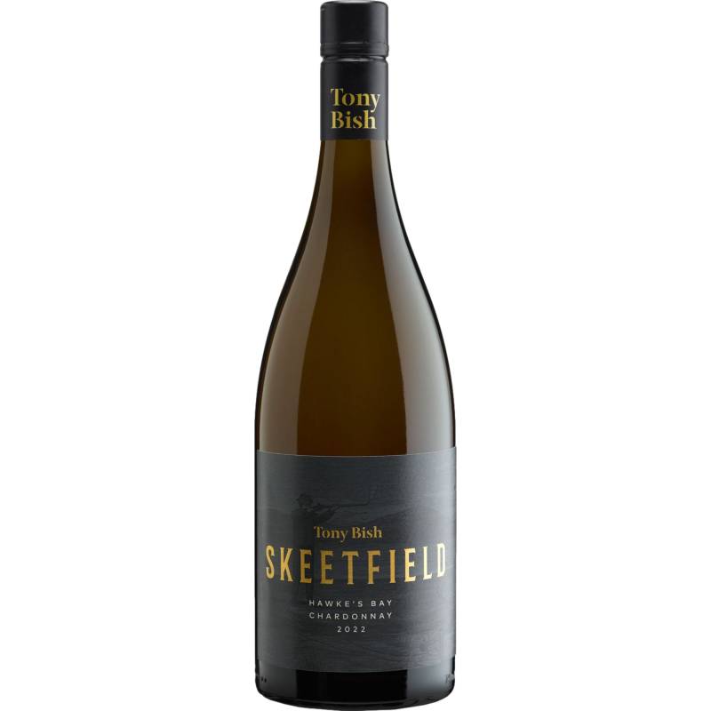 Tony Bish Skeetfield Chardonnay, Hawke's Bay, Hawke's Bay, 2022, Weißwein von vinabonus GmbH - Simmedenweg 40 34134 Kassel - DE