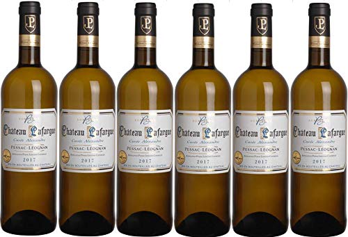 Pessac Léognan 2018 AOC "Château Lafargue", Bordeaux, trockener Weißwein, 6 x 75cl. von VINACCUS