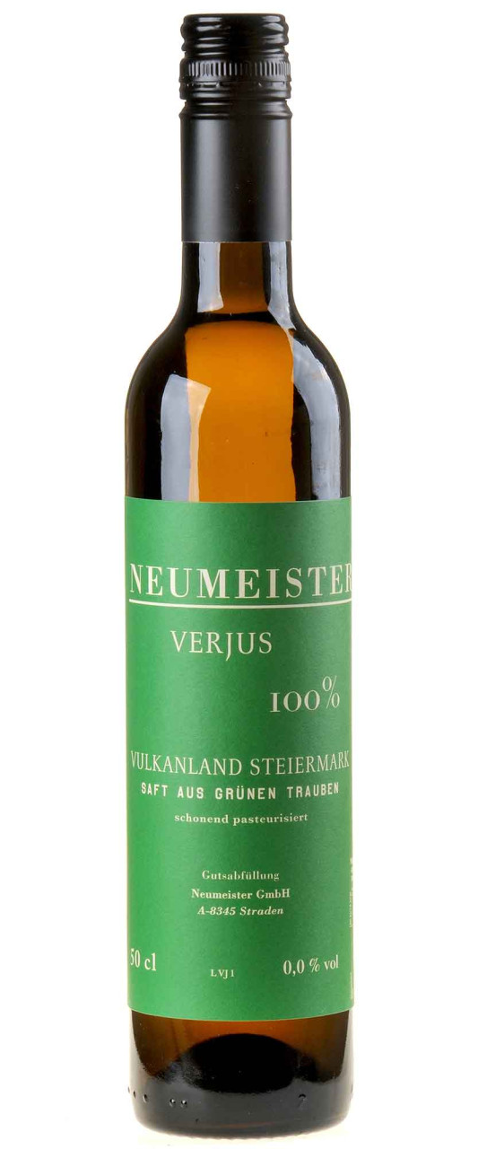 Neumeister Verjus Saft von grünen Trauben Bio 0,5l von Neumeister