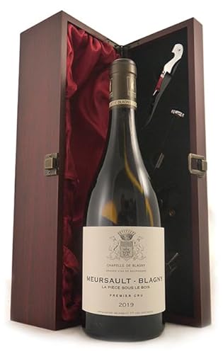 Meursault 1er Cru 'La Piece Sous Le Bois' 2019 Chapelle de Blagny (White wine) in einer mit Seide ausgestatetten Geschenkbox, da zu 4 Weinaccessoires, 1 x 750ml von vintagewinegifts