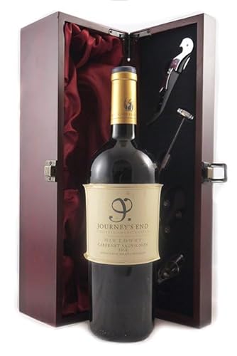 Sir Lowry Cabernet Sauvignon 2014 Journey's End (Red wine) in einer Geschenkbox, da zu 4 Weinaccessoires, 1 x 750ml von vintagewinegifts