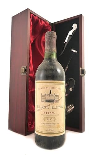 Vilarzeil Tradition Selection Speciale 1995 (Red wine) in einer Geschenkbox, da zu 4 Weinaccessoires, 1 x 750ml von vintagewinegifts