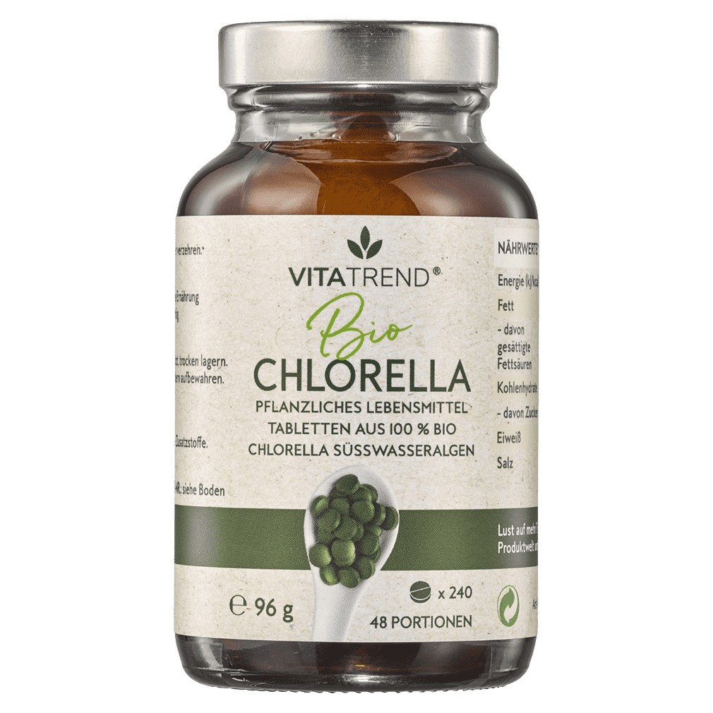 Bio Chlorella, 240 Tabletten von vitatrend