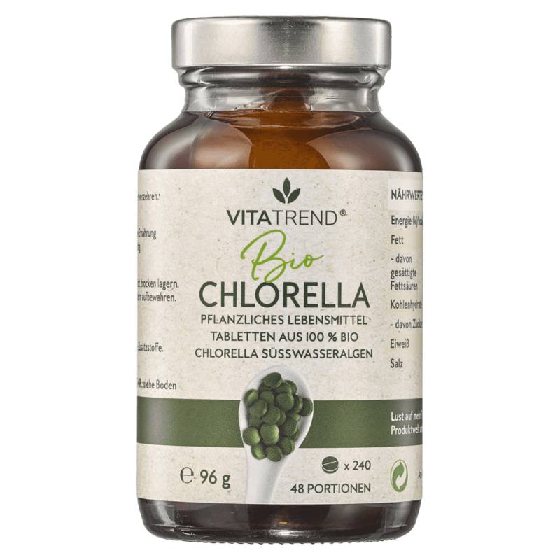 Bio Chlorella, 240 Tabletten von vitatrend