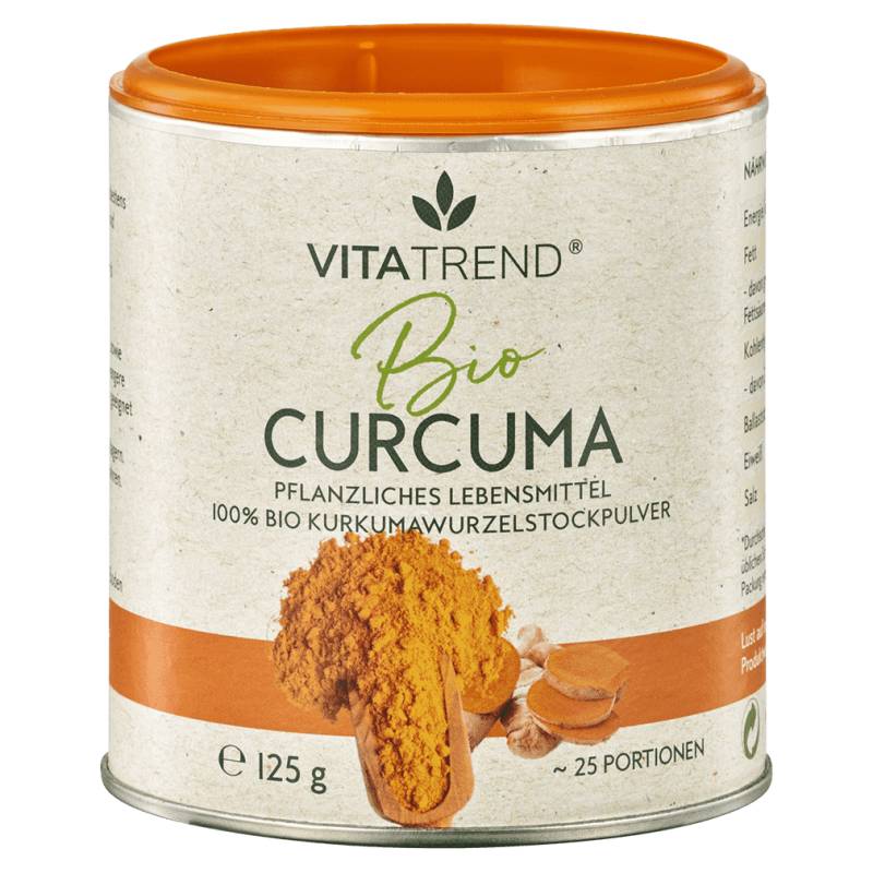 Bio Curcuma Pulver von vitatrend