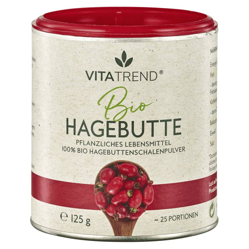 Bio Hagebutten Pulver von vitatrend