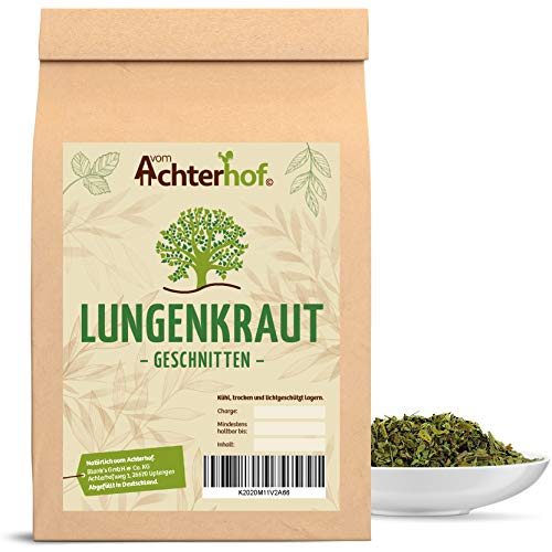 100 g Lungenkraut geschnitten Lungenkrauttee Kräutertee Kräuter vom-Achterhof von vom-Achterhof