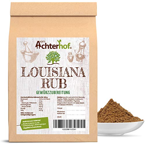 100g BBQ Louisiana Rub Trockenrub - Grillen Trockenmarinade - Natürlich vom Achterhof von vom-Achterhof