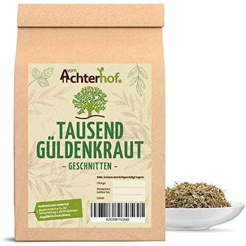 500 g Tausendgüldenkraut minor. geschnitten Tausendgüldenkrauttee Kräutertee von vom-Achterhof