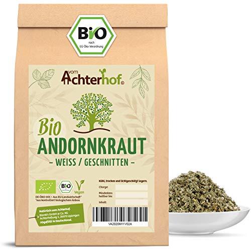 Andorn Tee BIO | 250g | Andornkraut weiß geschnitten lose | 100% Andorntee ohne Zusätze | vom Achterhof von vom-Achterhof