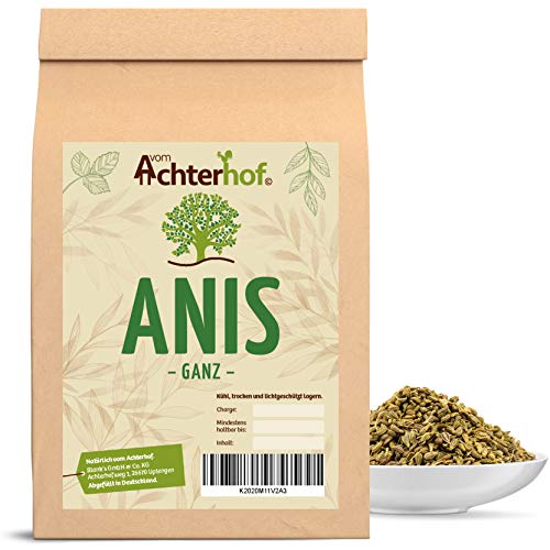 Anis ganz (250g) Anissamen ganz Anistee vom-Achterhof Gewürze Kräuter von vom-Achterhof