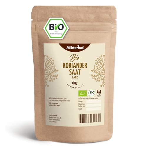 Bio-Koriander-Samen ganz (100g) Bio Koriandersaat vom-Achterhof Koriandersamen coriander organic von vom-Achterhof