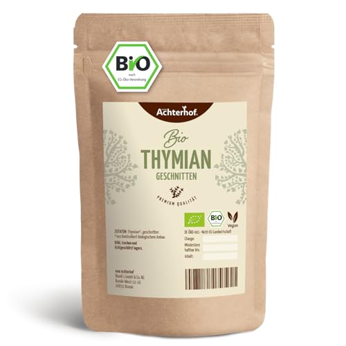 Bio Thymian getrocknet und gerebelt (1kg) Bio-Thymian-Tee als Gewürz oder als Tee zu verwenden vom-Achterhof von vom-Achterhof