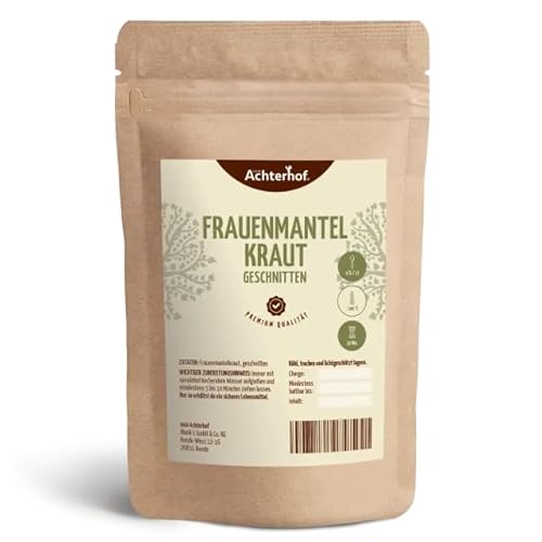 Frauenmantelkraut 100g | getrocknet und geschnitten| 100% naturreine Frauenmantelblätter | Ideal als Teeaufguss |vom Achterhof von vom-Achterhof