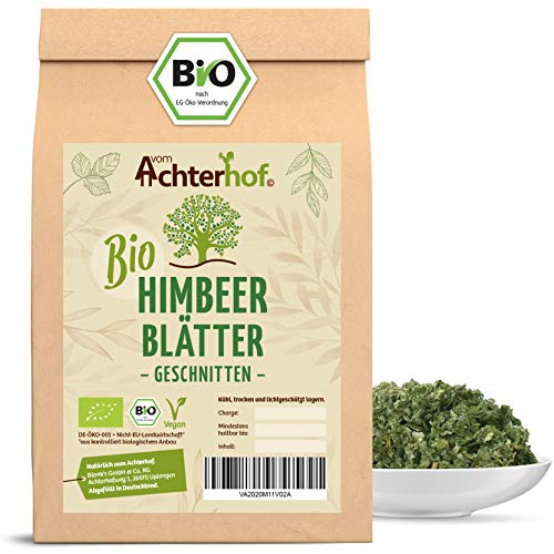 Himbeerblättertee BIO | 250g | 100% Bio Himbeerblätter Tee getrocknet ohne Zusätze | Schwangerschaft - Geburtsvorbereitung | vom Achterhof von vom-Achterhof