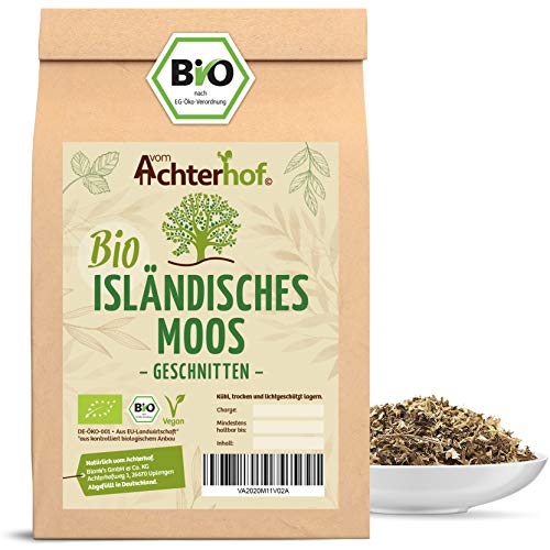 Isländisch Moos Tee BIO | 100g | 100% Islandmoos-Tee ohne Zusätze | vom Achterhof von vom-Achterhof