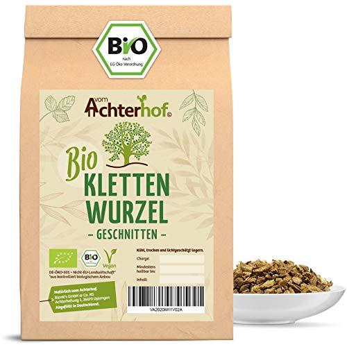 Klettenwurzeltee BIO (100g) Klettenwurzel getrocknet geschnitten Rückstandskontrolliert vom-Achterhof von vom-Achterhof