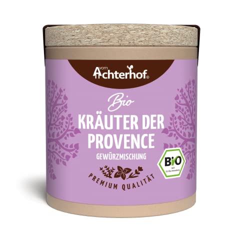 Kräuter der Provence Gewürzmischung Bio 20g | Mediterrane Gewürzmischung mit erlesenen mediterranen Duftkräutern | Kombination feinster französischer Kräuter | vom Achterhof von vom-Achterhof