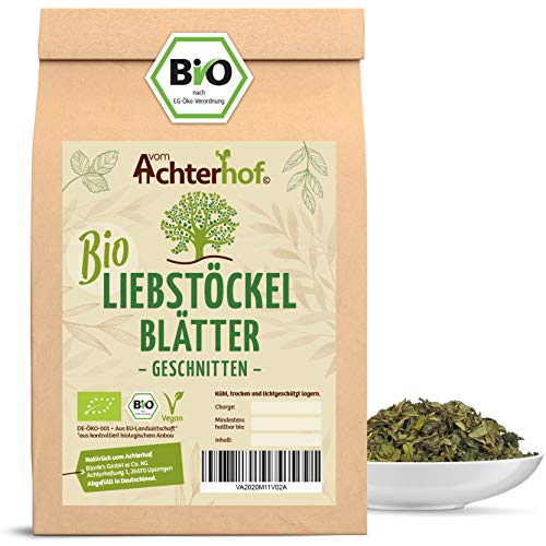 Liebstöckel getrocknet BIO | 100g | 100% Bio Liebstock gerebelt | Maggikraut | Liebstockblätter vom Achterhof von vom-Achterhof