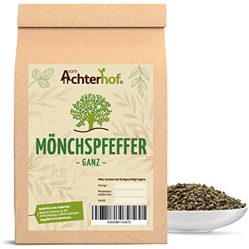 Mönchspfeffer ganz (1kg) Keuschlammsamen Kräutertee natürlich vom-Achterhof von vom-Achterhof