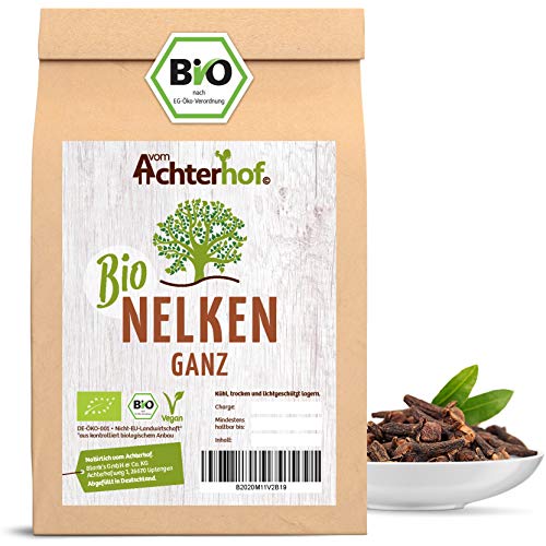 Nelken ganz Bio (250g) Gewürznelken getrocknet handverlesen Gewürz vom-Achterhof von vom-Achterhof