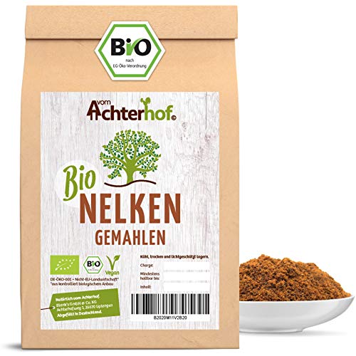 Nelken gemahlen BIO | 100g | gemahlene Gewürznelken | Nelkenpulver vom Achterhof von vom-Achterhof