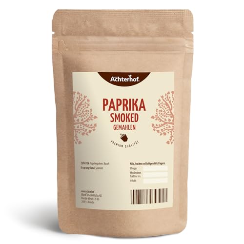 Paprika smoked (100g) süß geräuchert Paprikapulver original spanisch Pimenton de la Vera vom-Achterhof von vom-Achterhof