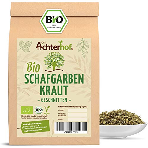 Schafgarbenkraut BIO (100g) | Schafgarbentee | Schafgarbe Tee | organic yarrow herb vom Achterhof von vom-Achterhof