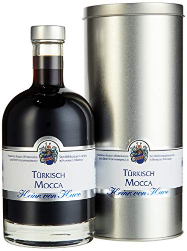 von Have Türkisch Mocca Kaffee-Likör mit Jamaica-Rum in Geschenk-Dose (1 x 0.5 l) von von Have