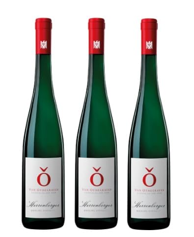 3x 0,75l - 2022er - von Othegraven - Herrenberger - Riesling Kabinett - Prädikatswein Mosel - Deutschland - Weißwein lieblich von von Othegraven