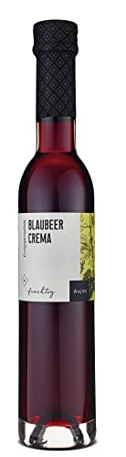 WAJOS Blaubeer Crema mit Weißweinessig, 250ml Blaubeer Essigzubereitung mit 3% Säure von wajos