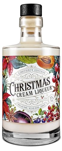 Wajos Christmas Cream Likör 350ml, 17% vol: Weihnachtslikör limitierte Edition – Ideal als süßes Likör Geschenkset von wajos