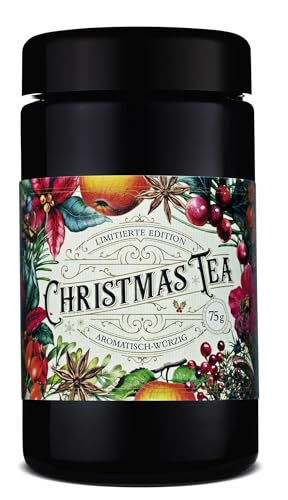 Wajos Christmas Tea, 75g – Früchtetee-Mischung lose in limitierter Edition, aromatisierter Tee für die Winterzeit von wajos